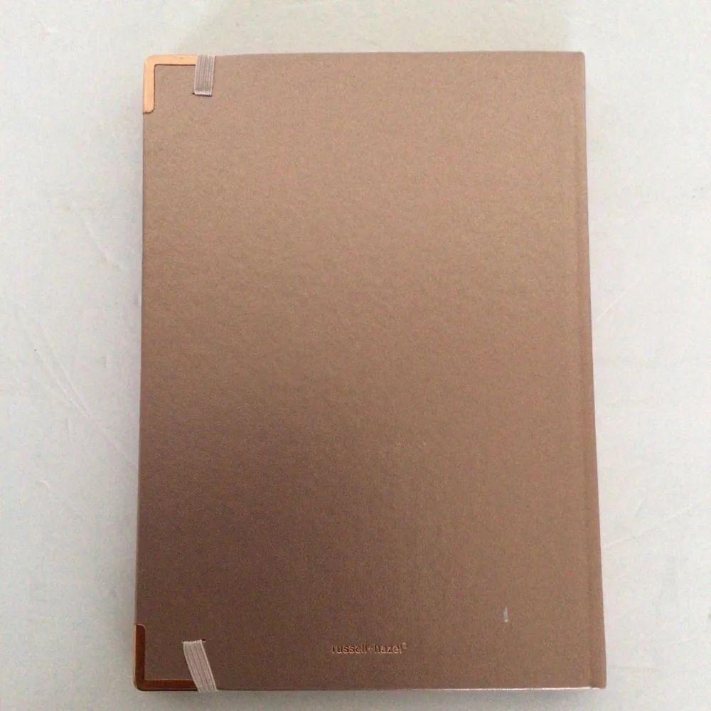 RUSSELL + HAZEL HARD COVER UNDATED JOURNAL PLANNER NWT
